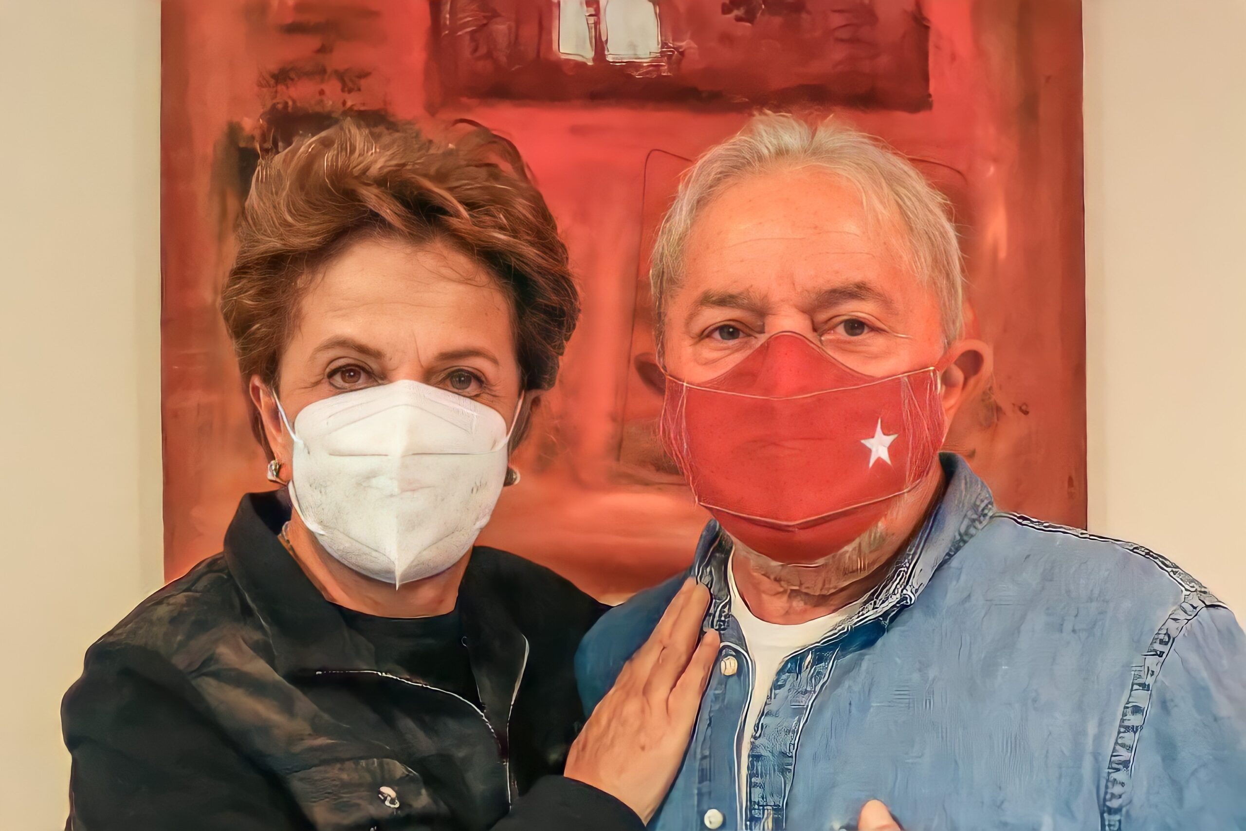 Lula e Dilma: União e Resiliência em Tempos de Máscara