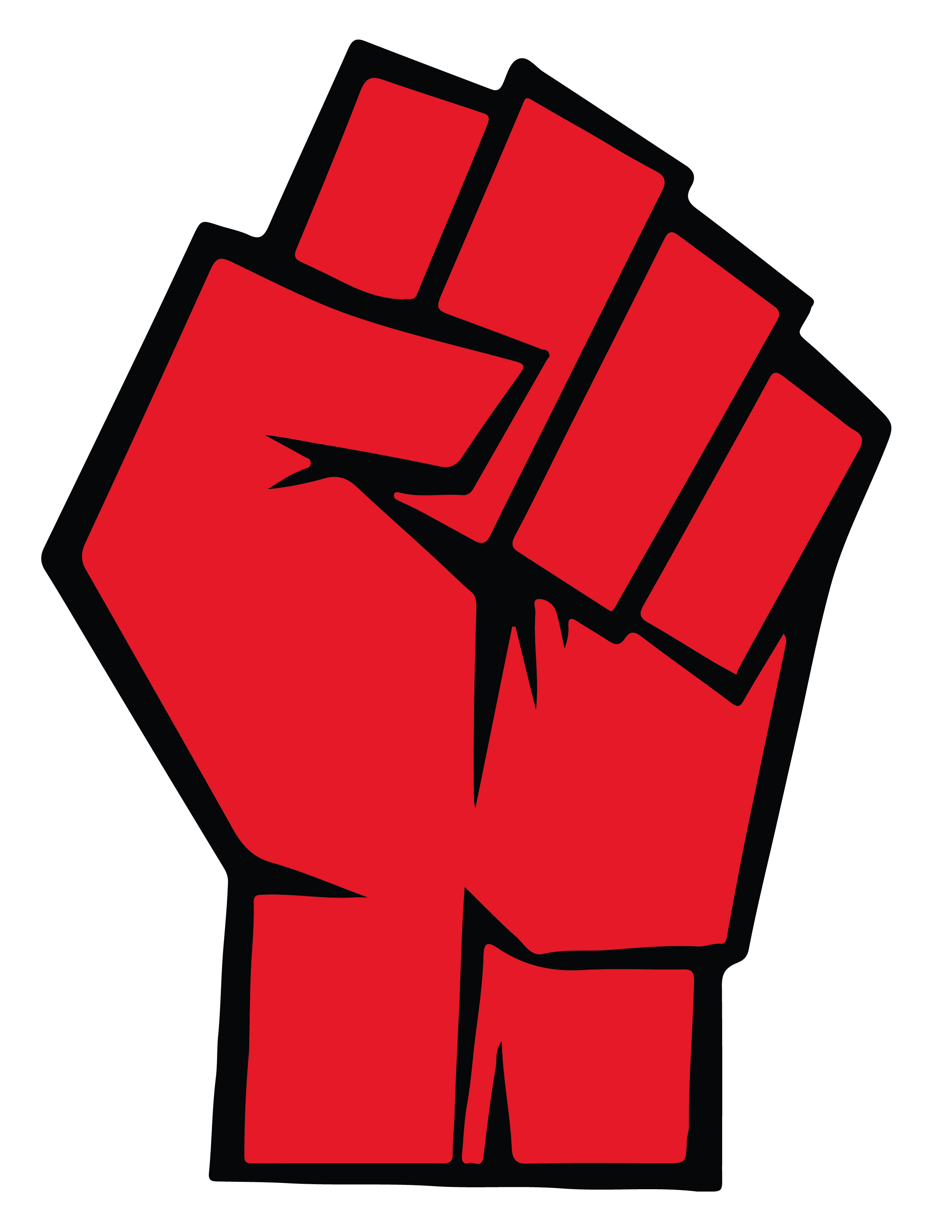 Punho Cerrado Vermelho: Símbolo de Luta e Resistência