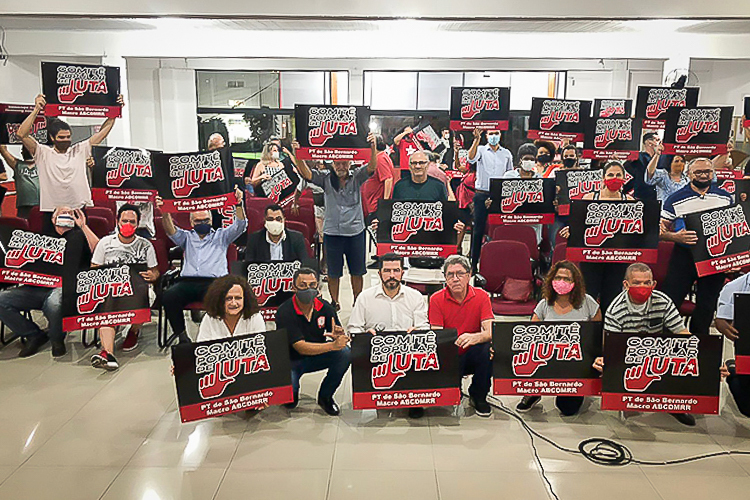 Mobilização do Comitê Popular de Luta do PT São Bernardo