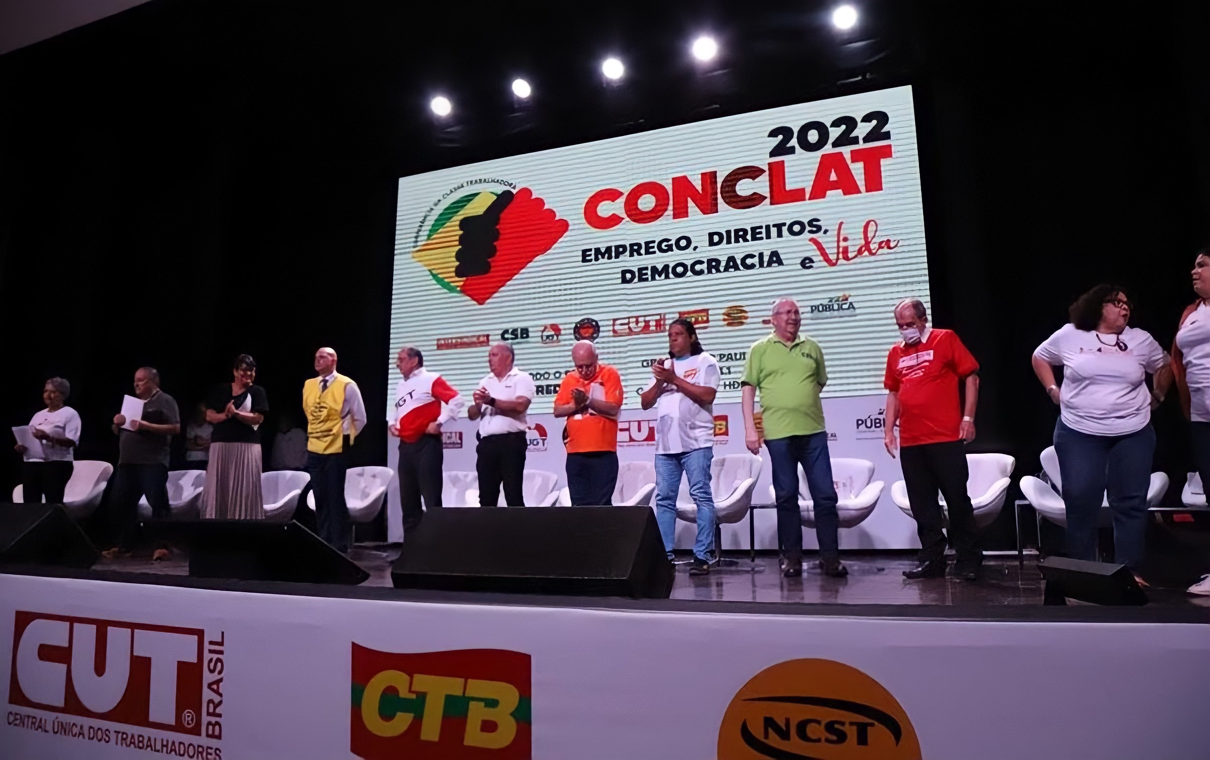 CONCLAT 2022: Unidade da Classe Trabalhadora por Direitos