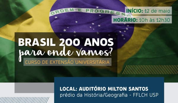 FPA apoia curso de extensão universitária sobre 200 anos de Brasil
