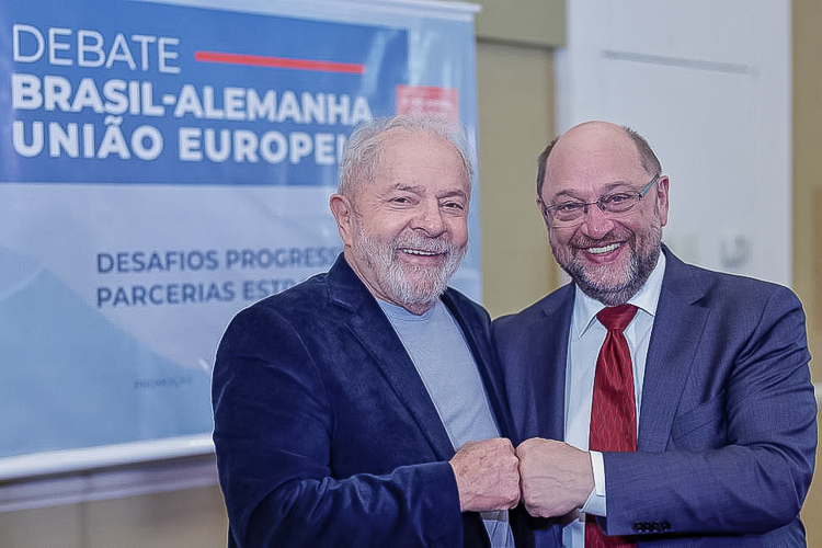 Lula e Schulz querem cláusulas sociais no comércio internacional