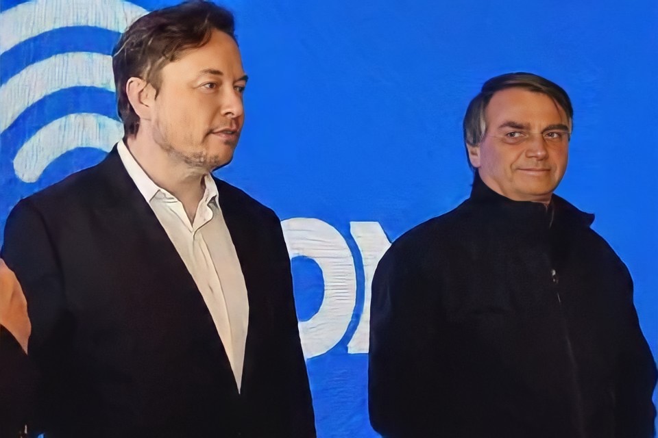 Encontro de Elon Musk e Bolsonaro em Destaque