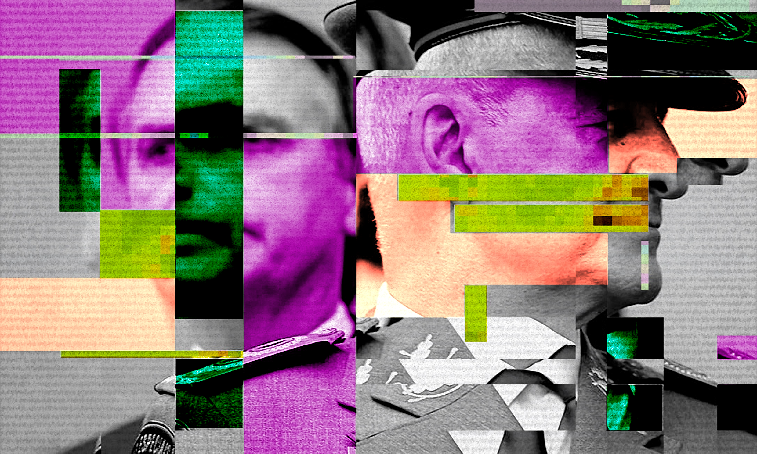 Fragmentos de Poder: Retratos Digitais e Distorcidos