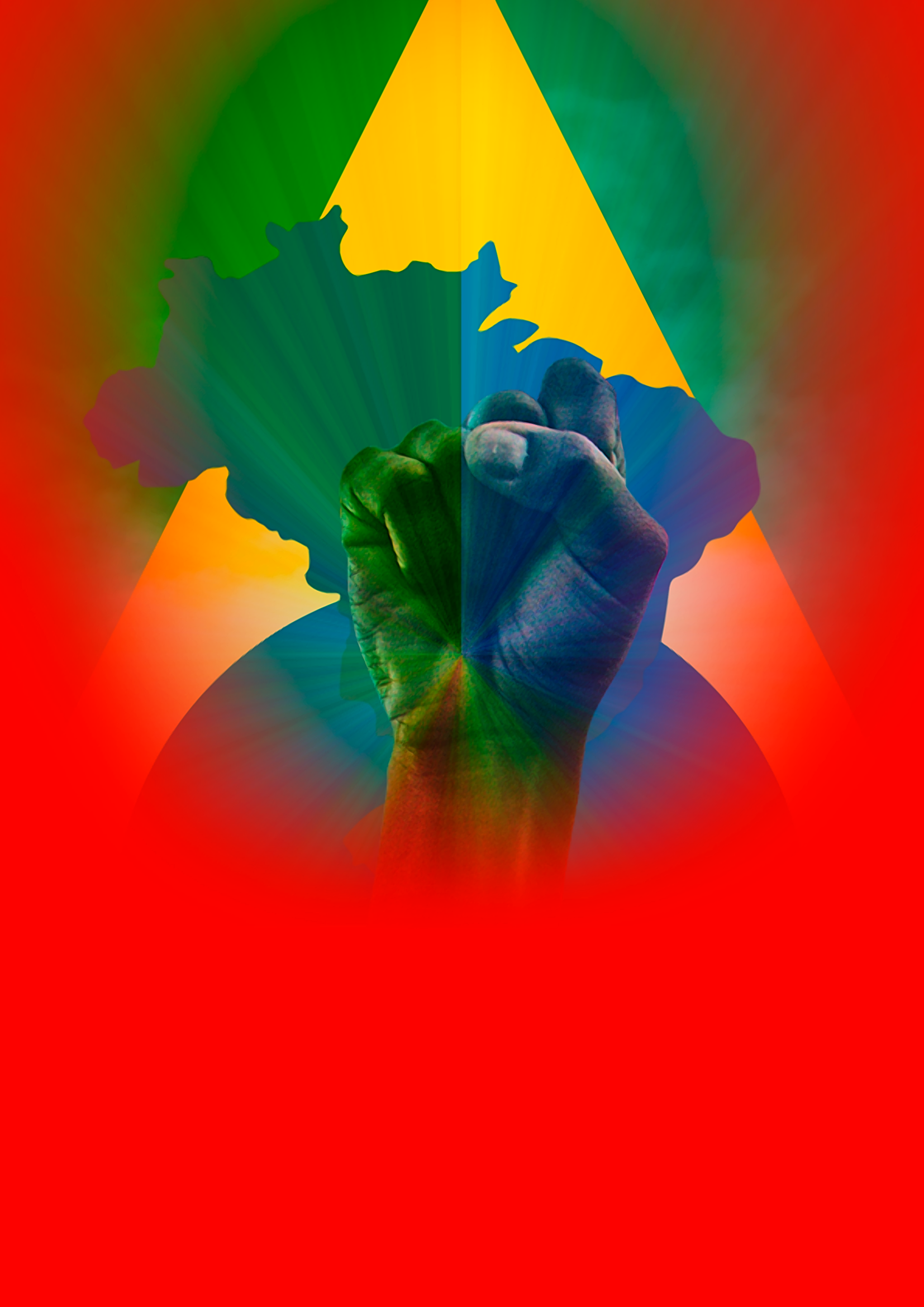 Punho Erguido: Cores do Brasil em Luta