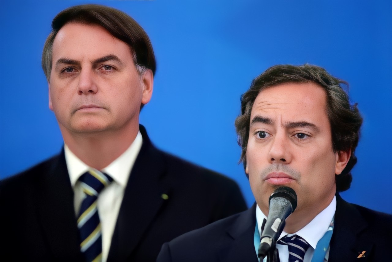 Bolsonaro e Fábio Faria: Lideranças em Evento Oficial