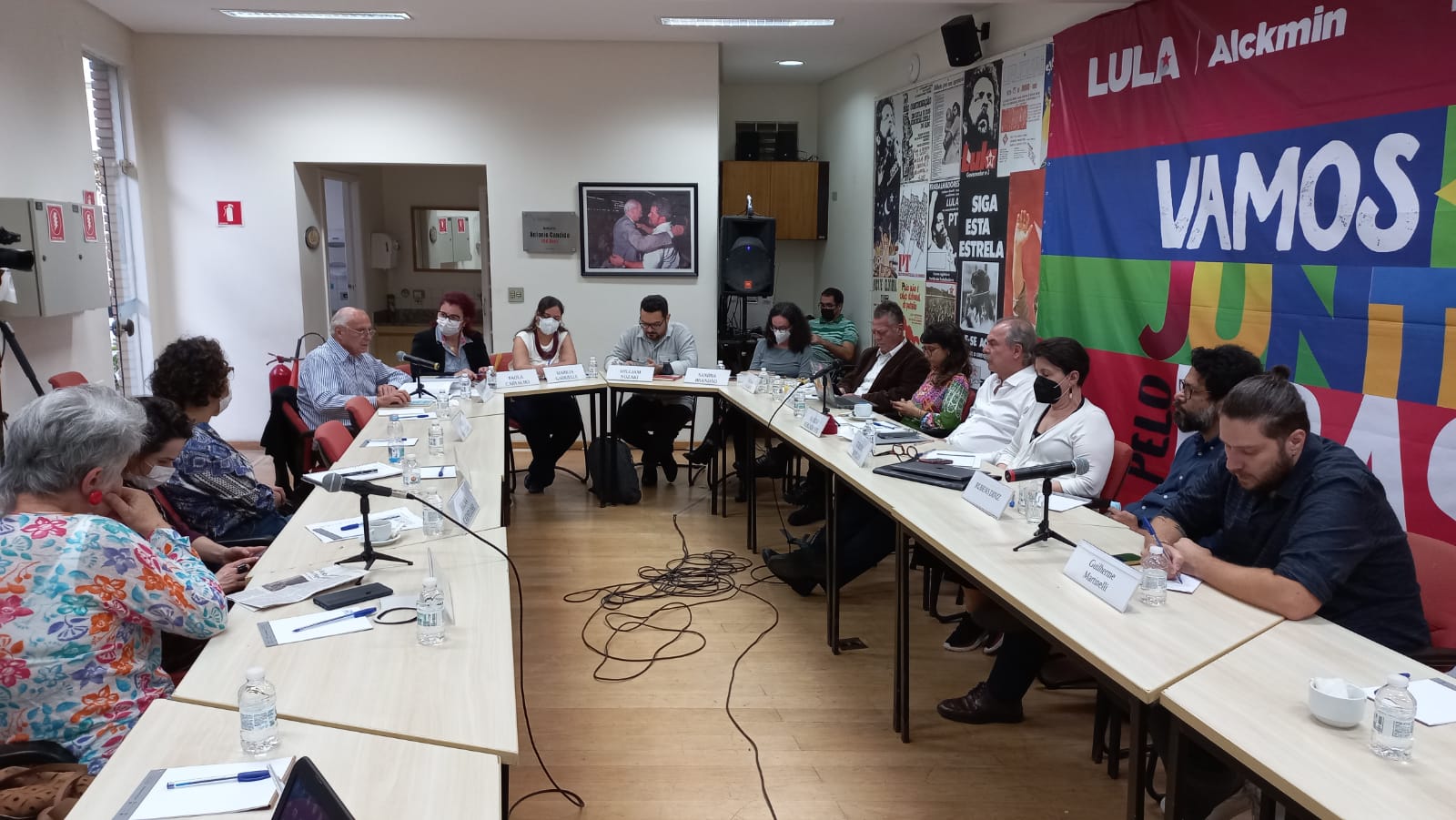 Comissão do programa de governo Lula-Alckmin recebe Rede Brasileira de Renda Básica