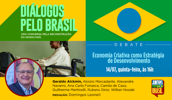 Economia criativa como estratégia de desenvolvimento é tema de Diálogos pelo Brasil