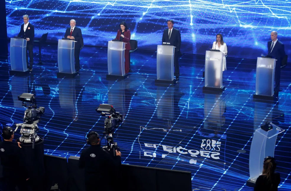 Debate Presidencial Eleições 2022: Candidatos em Palco Digital