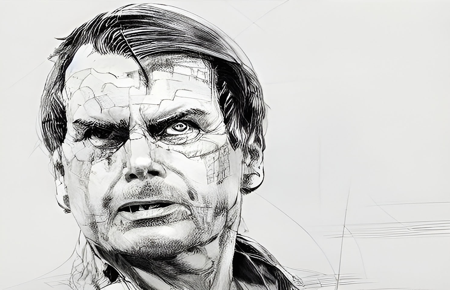 Bolsonaro Fragmentado: Olhar Intenso e Crítico