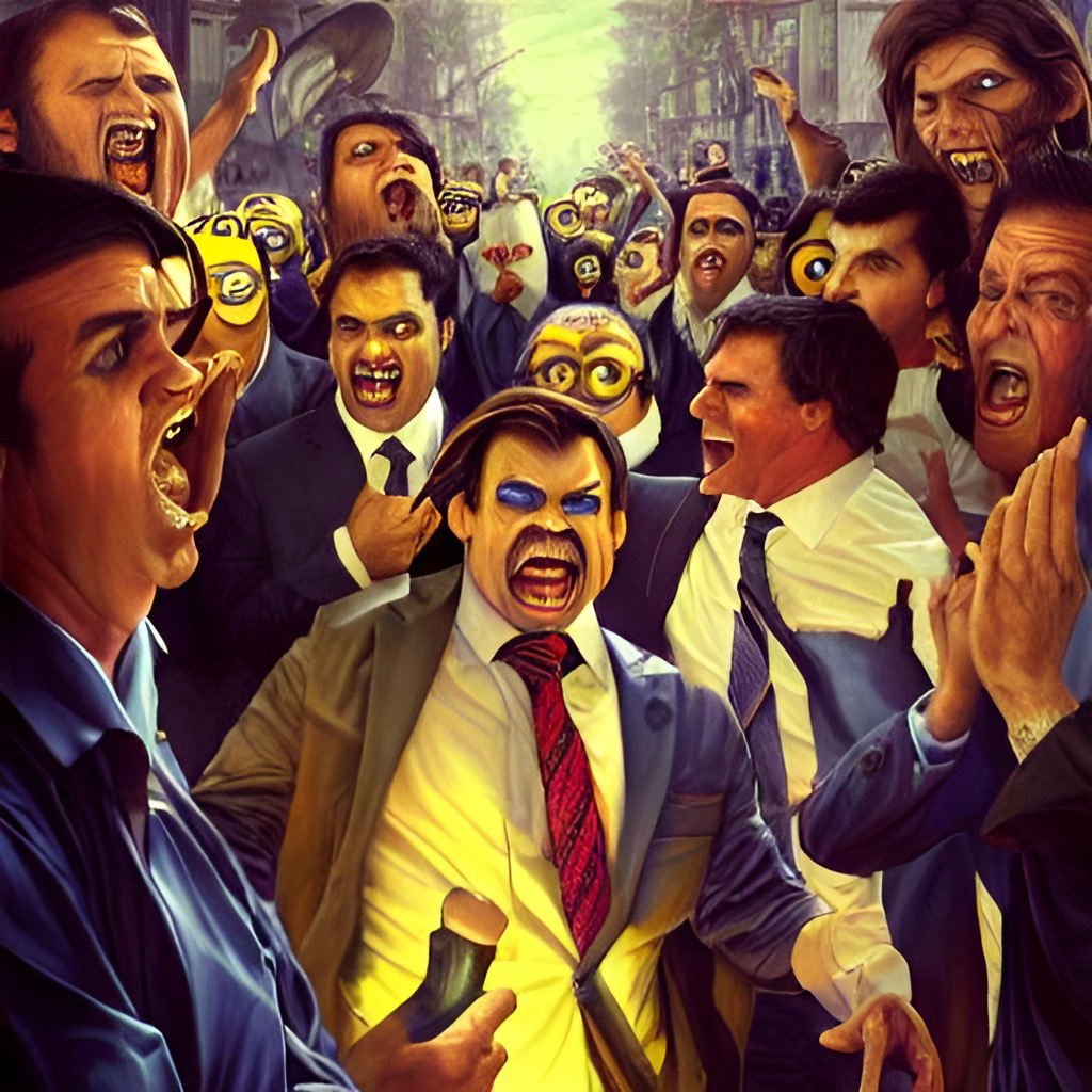 Multidão Enraivecida: Faces Distorcidas da Crise Social