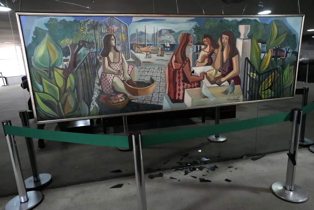As Mulatas de Di Cavalcanti: Obra Danificada em Brasília