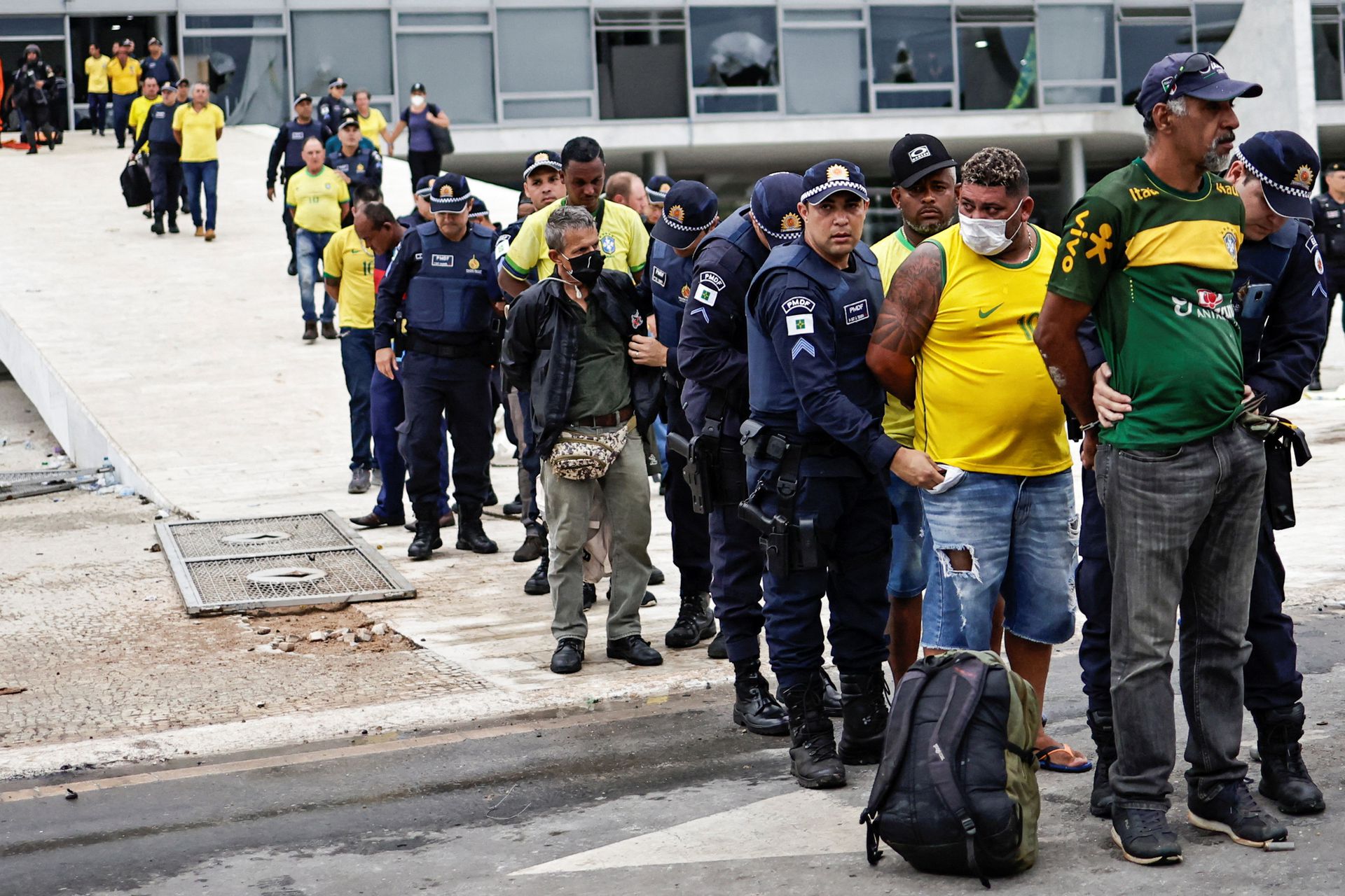 Detenções de Manifestantes em Brasília pela PMDF
