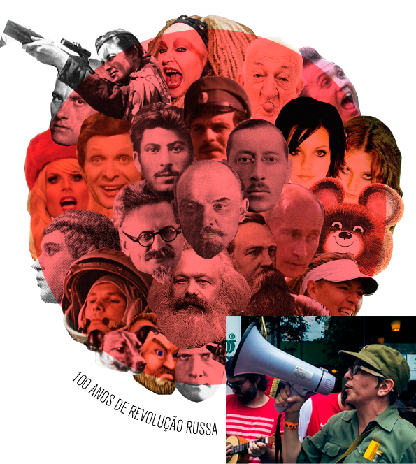 Colagem Visual: Legado e Influência da Revolução Russa