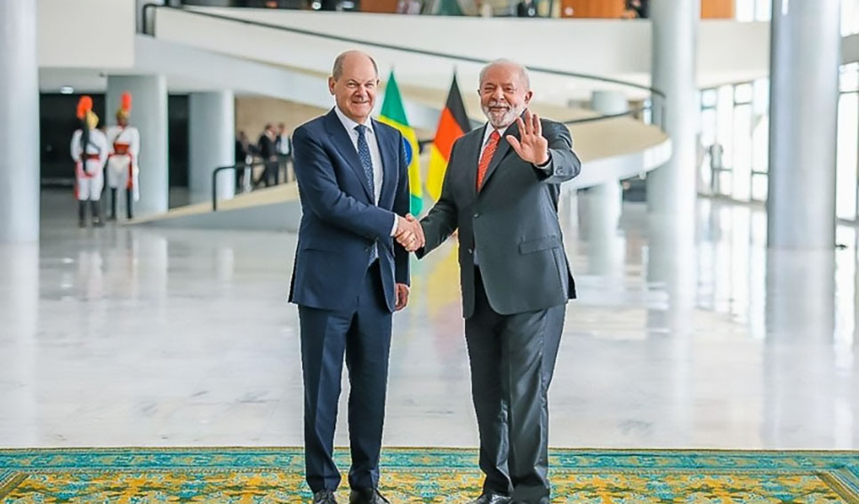 Lula e Scholz: Encontro Diplomático Brasil-Alemanha