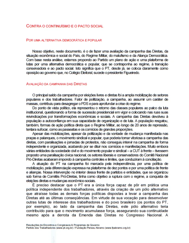 Encontro Nacional Extraordinário de 1985