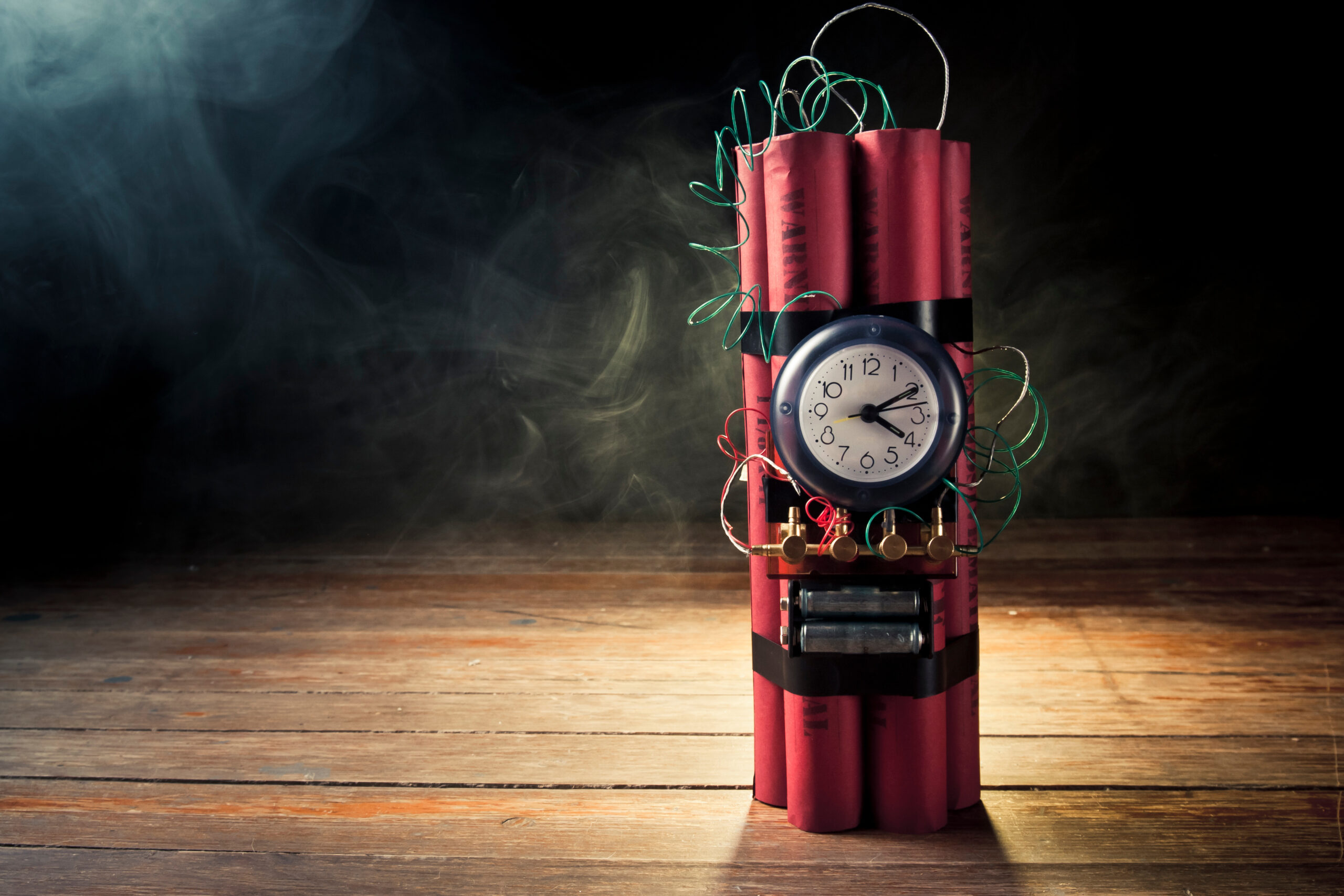 Bomba Relógio: Urgência, Crise e Contagem Regressiva