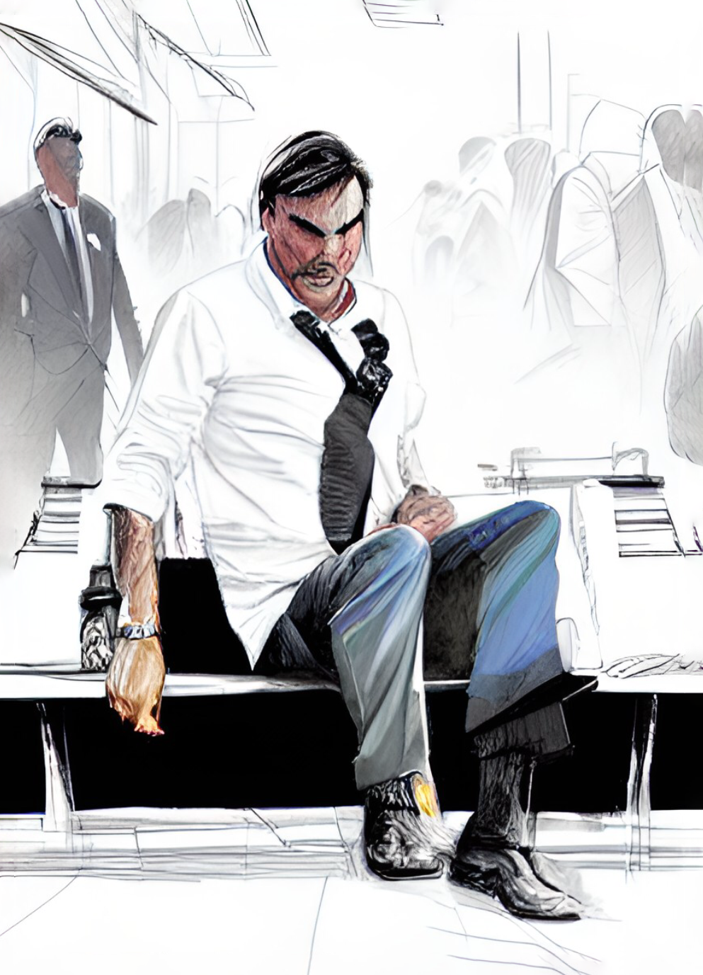 Rosto Marcado: Indignação e Desencanto Social