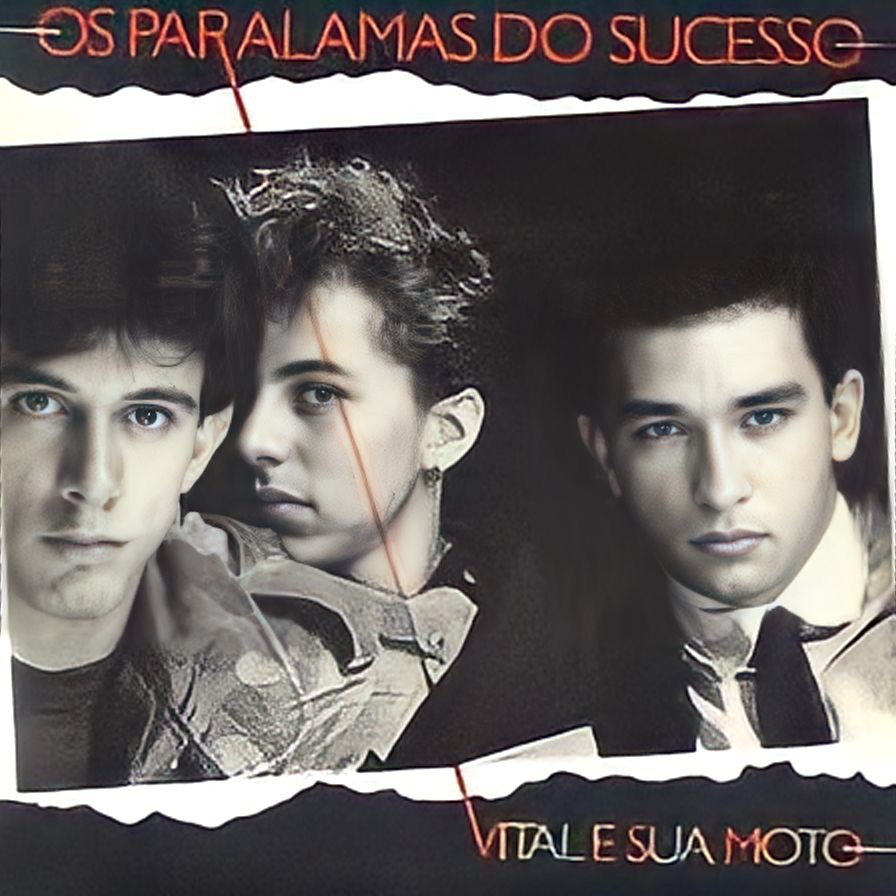 Capa do álbum Vital e Sua Moto - Paralamas do Sucesso