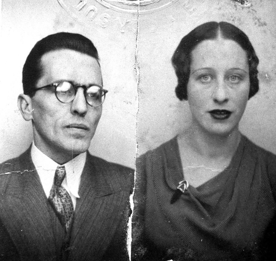 Retrato Histórico: Homem e Mulher, Meados Século XX