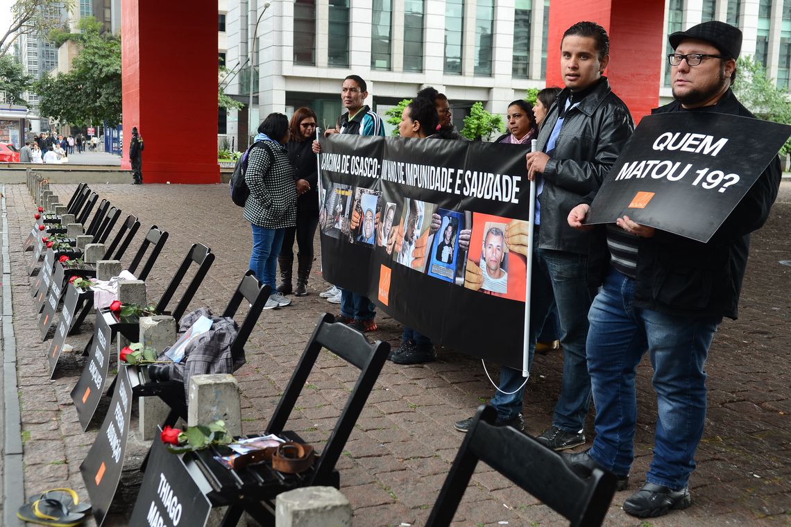Protesto por Justiça: Vítimas de Osasco, Impunidade e Saudade