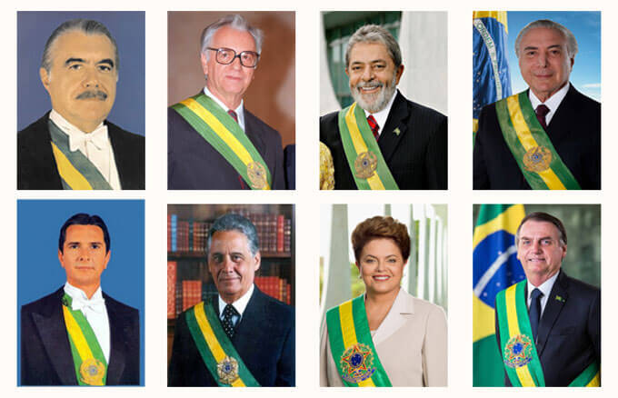 Presidentes do Brasil: Galeria da Faixa Presidencial