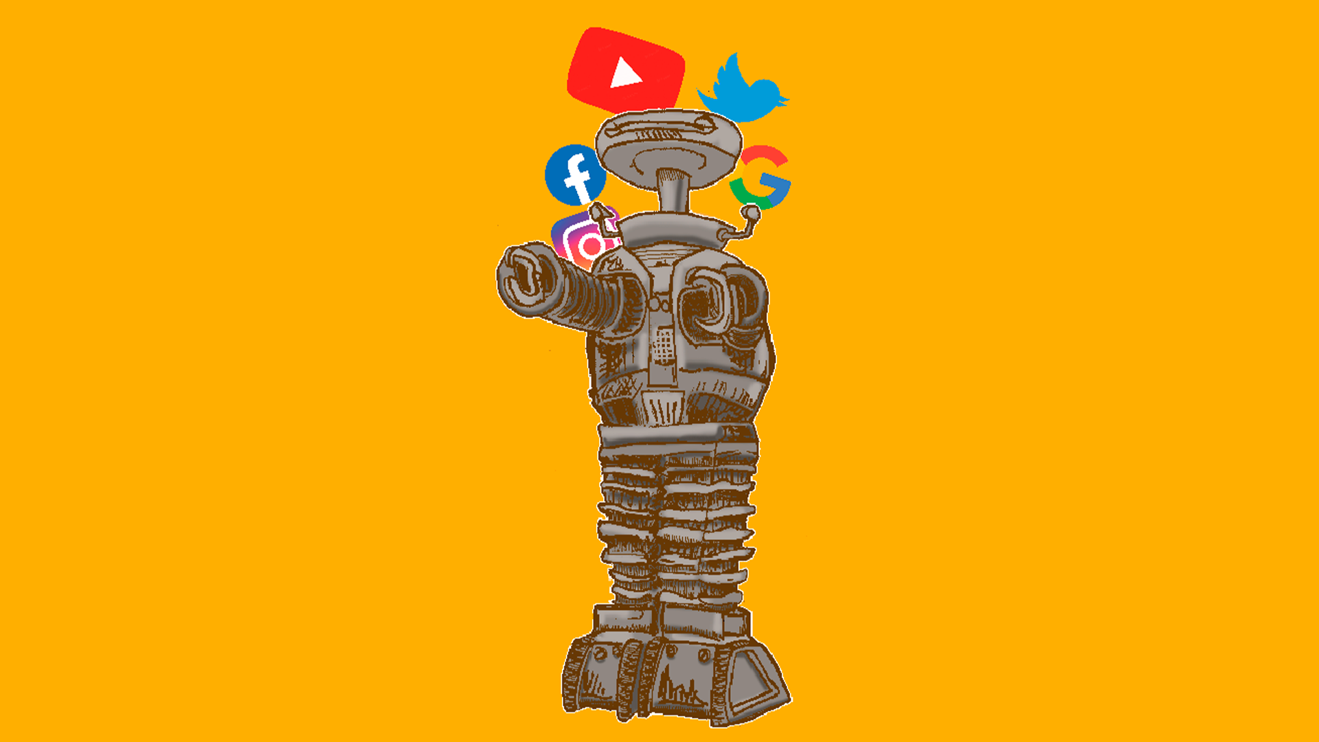 Robô, Redes Sociais e o Controle Digital