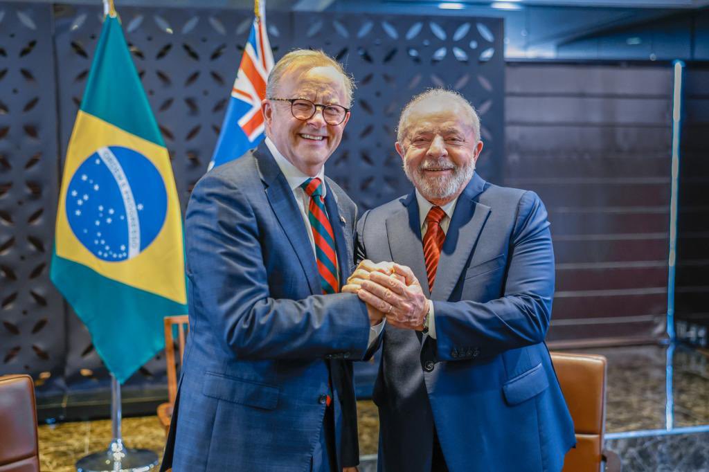 Lula e Albanese: Cooperação e Amizade Brasil-Austrália