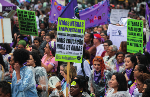 Marcha de Mulheres por Direitos e Justiça Social
