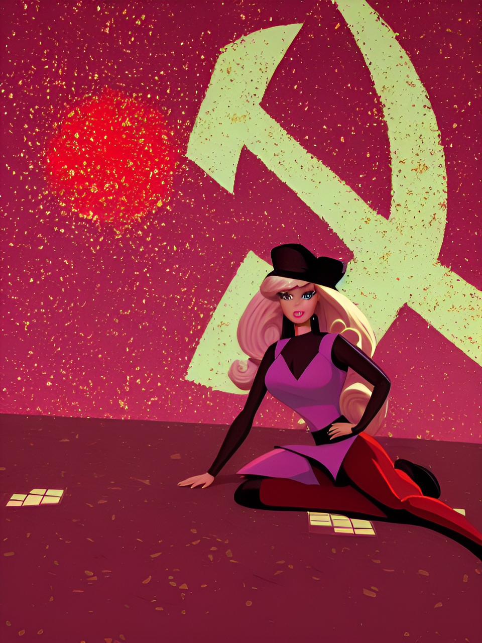 Barbie Comunista: Estilo e Símbolo em Pop Art