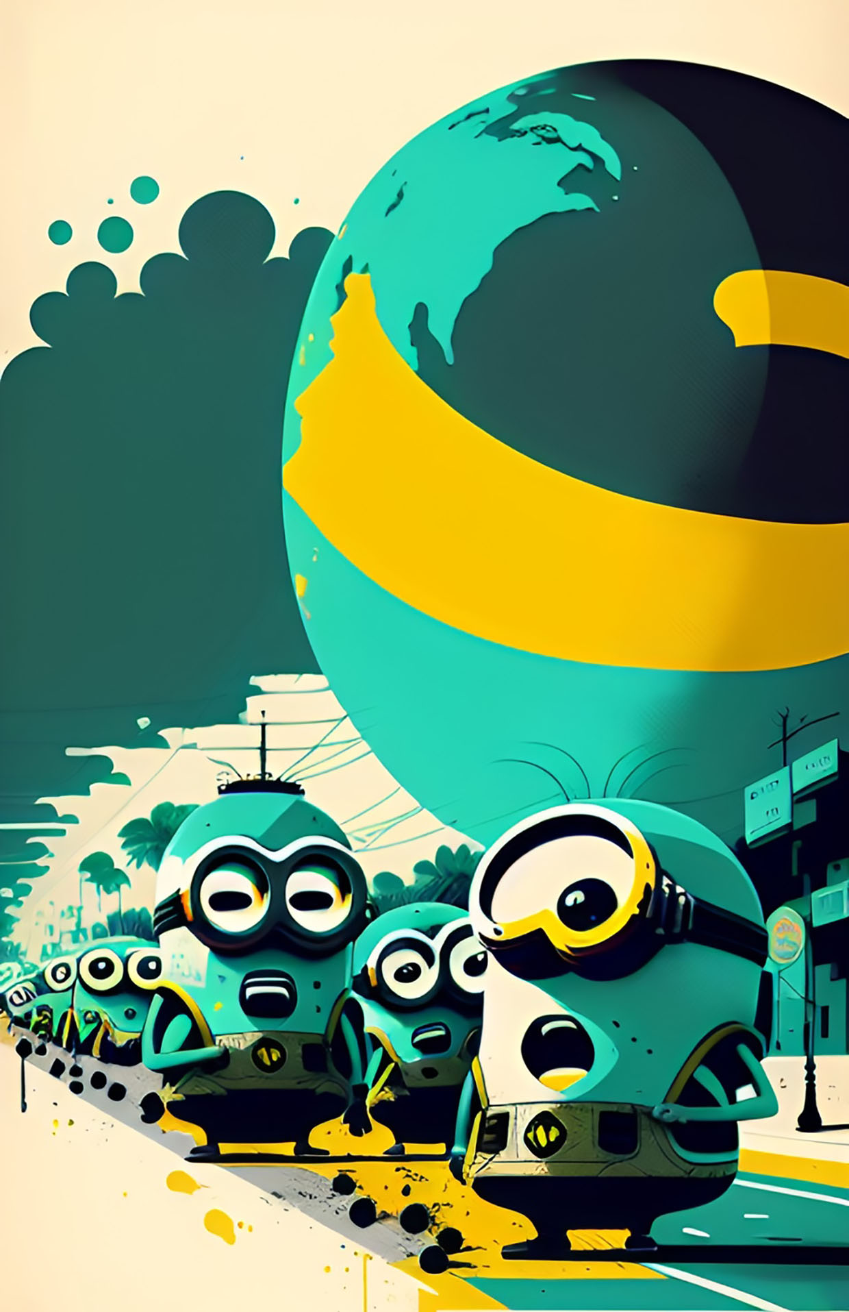 Minions em jornada global: humanidade e o planeta