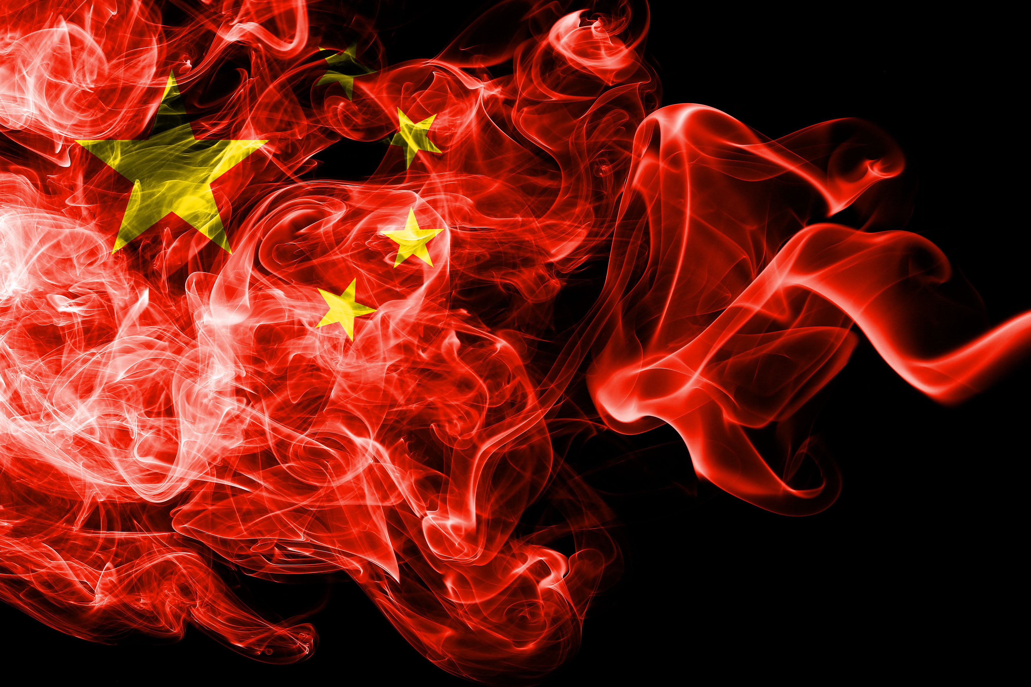 Bandeira da China em Fumaça: Geopolítica e Poder