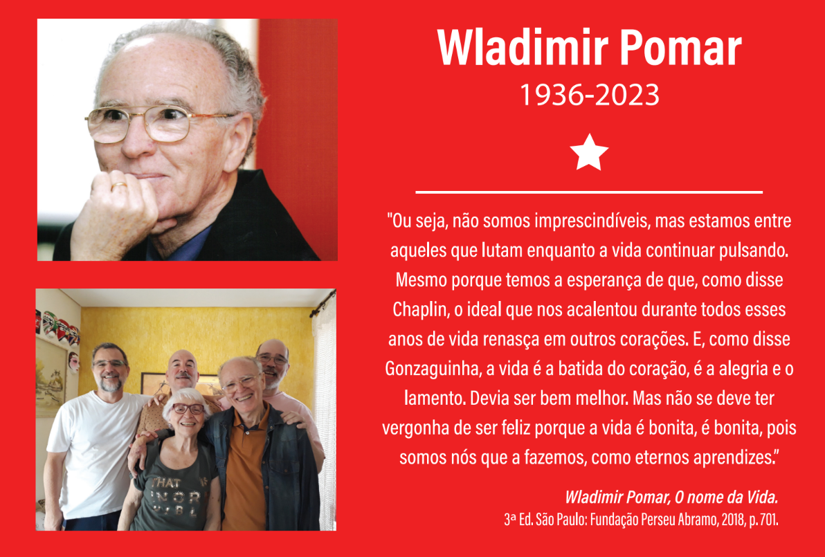Wladimir Pomar: Legado, Luta e Esperança (1936-2023)