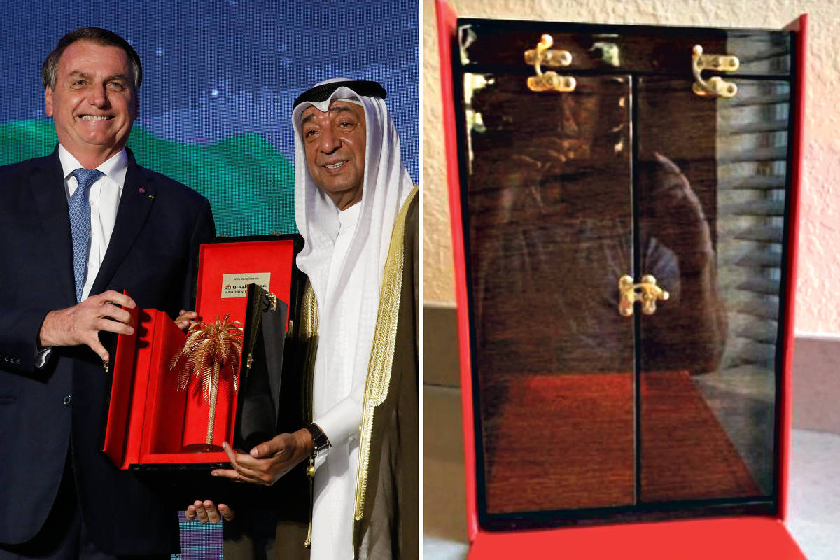 Bolsonaro recebe prêmio de dignatário árabe em evento oficial