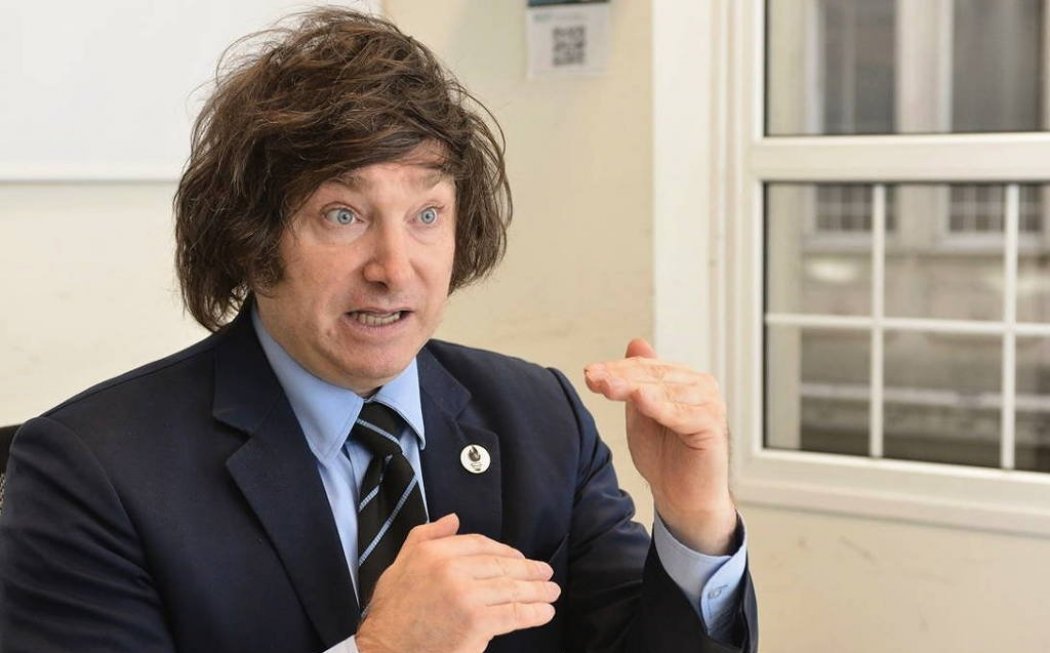 Javier Milei: expressão intensa e discurso político