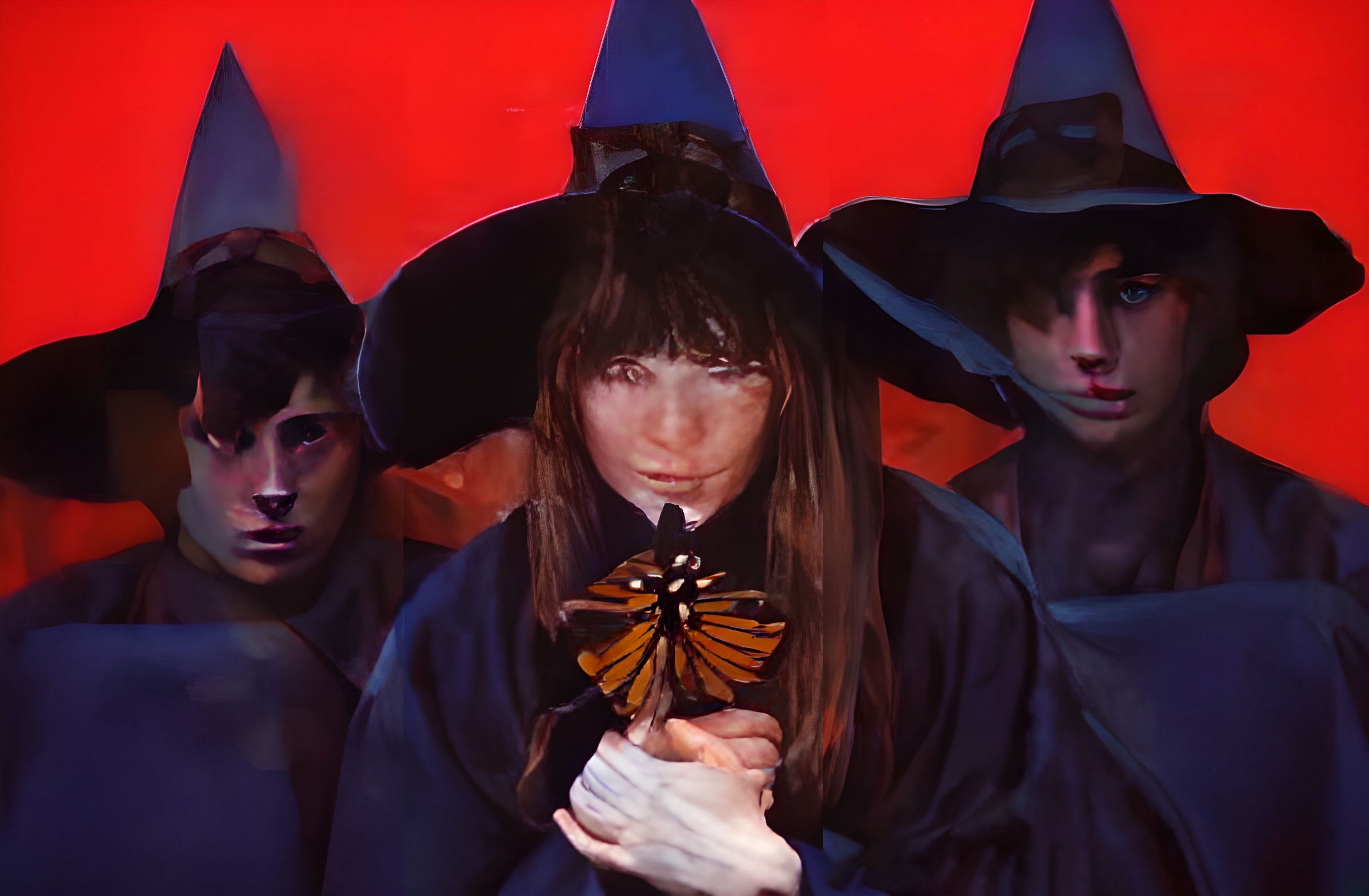 Figuras Místicas com Borboleta: Poder Feminino e Mistério