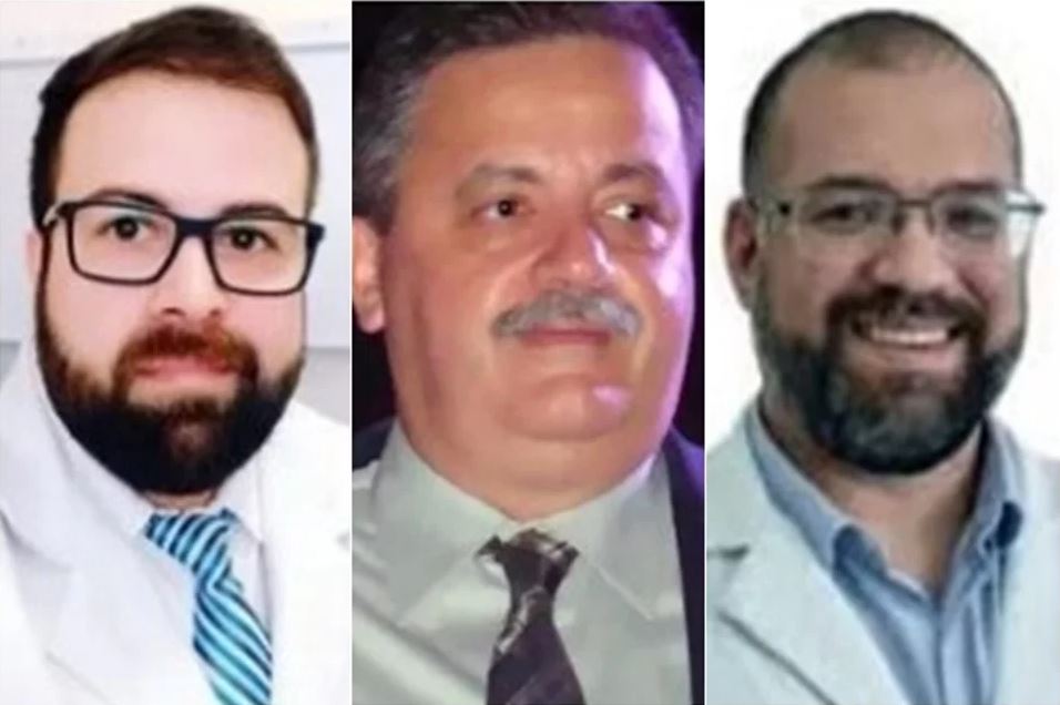 Retratos de Três Profissionais, Possivelmente Médicos