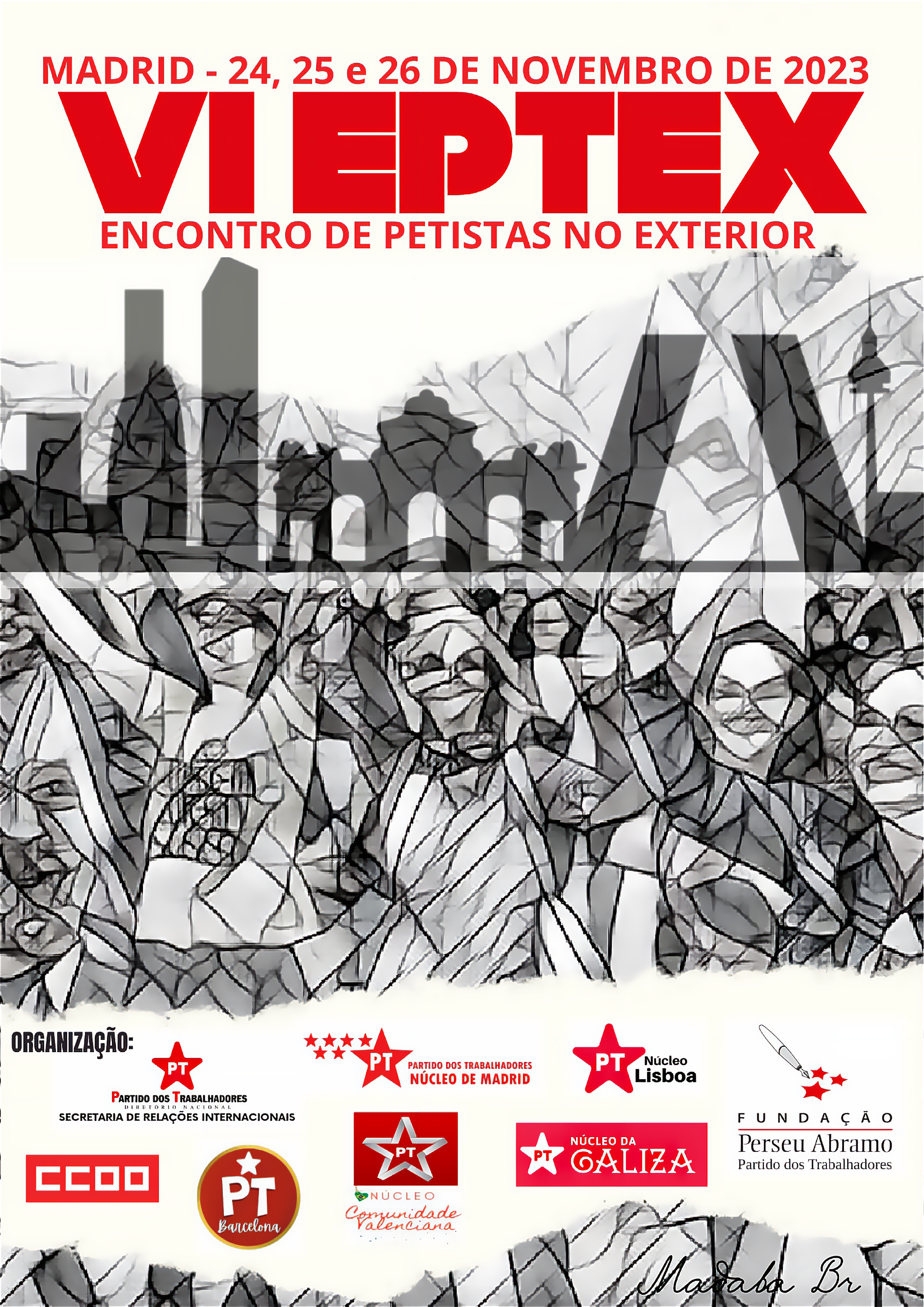 VI EPETEX: Petistas no Exterior em Madrid, Novembro 2023