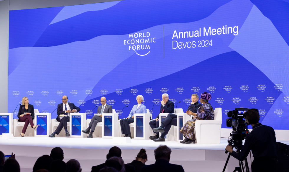 Líderes Globais Debatem Economia em Davos 2024