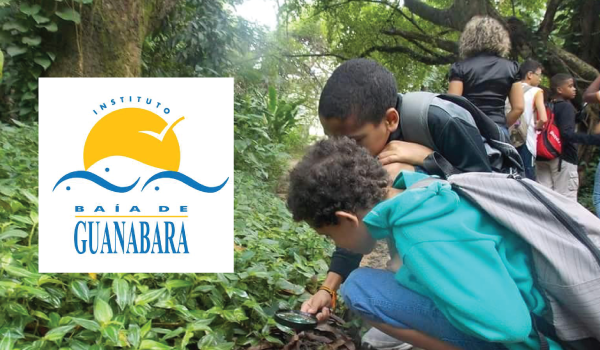 Exploração ambiental infantil com Instituto Baía de Guanabara