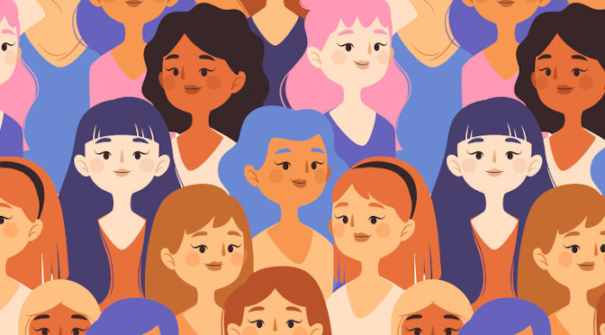 Diversidade Feminina: Mulheres Unidas, Representatividade e Inclusão.