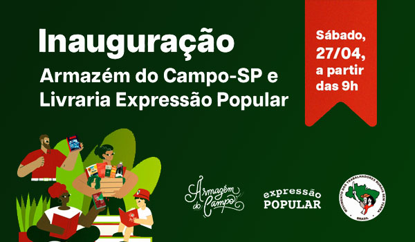 Com almoço e roda de samba, Armazém do Campo e Expressão Popular inauguram novo espaço em São Paulo