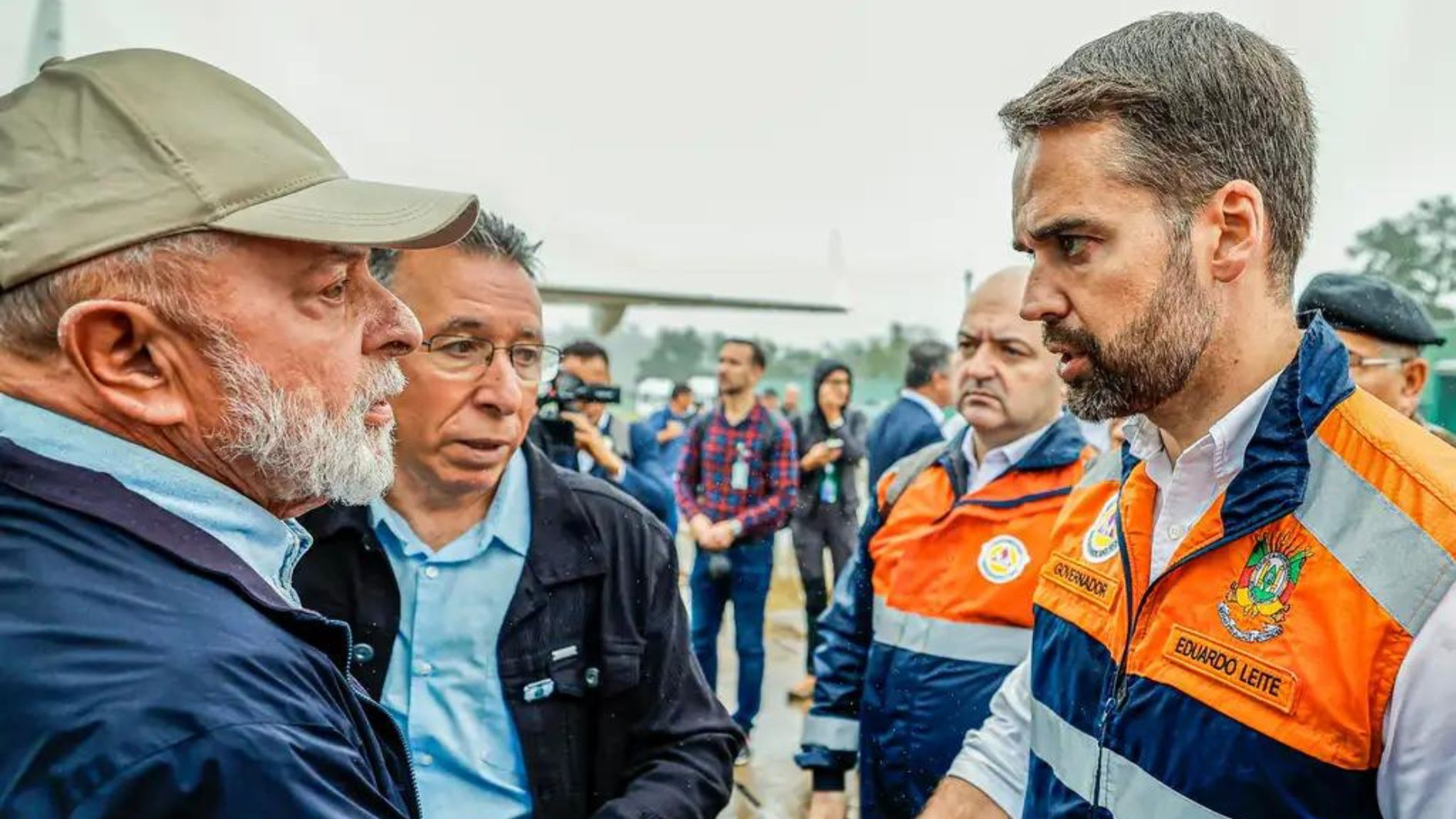 Lula e Eduardo Leite: Diálogo em Situação de Crise