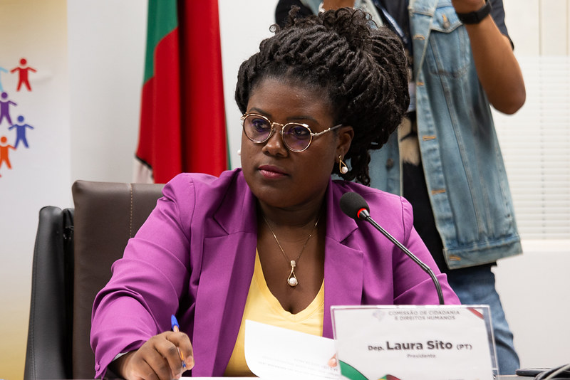 Deputada Laura Sito (PT) preside Comissão de Cidadania e Direitos Humanos