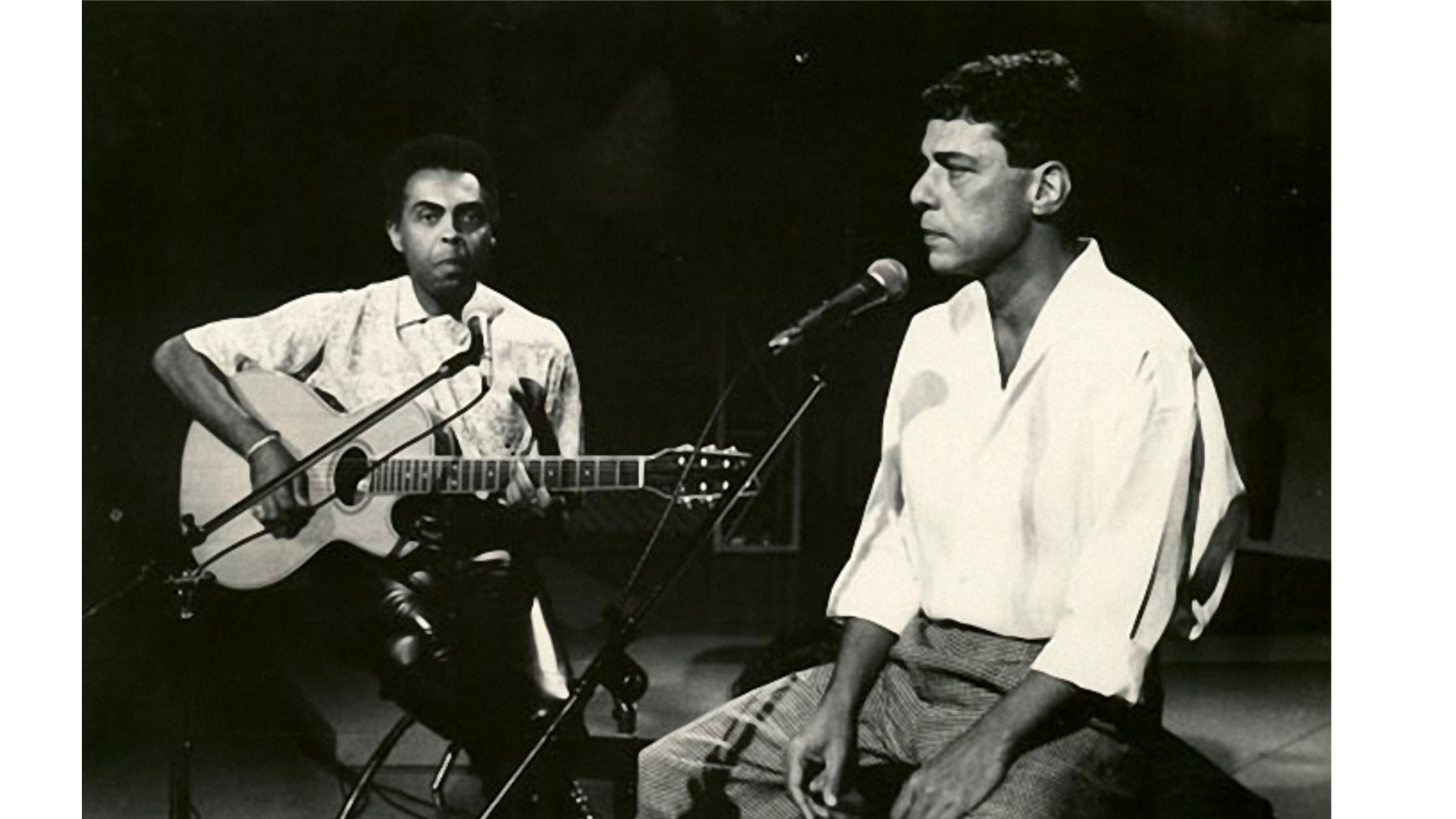 Caetano Veloso e Gilberto Gil: Performance Musical Icônica