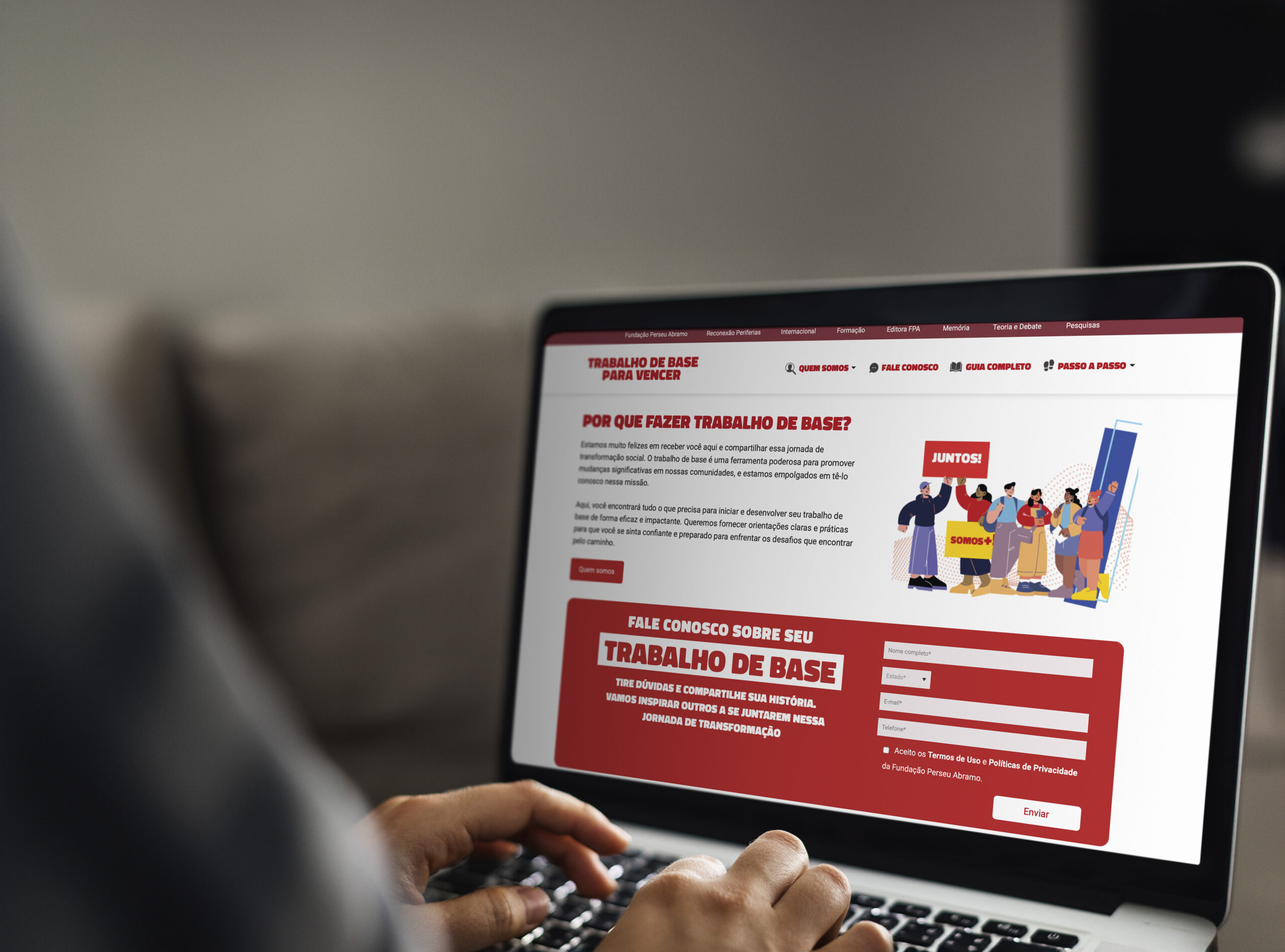 Fundação Perseu Abramo: Trabalho de Base para Vencer