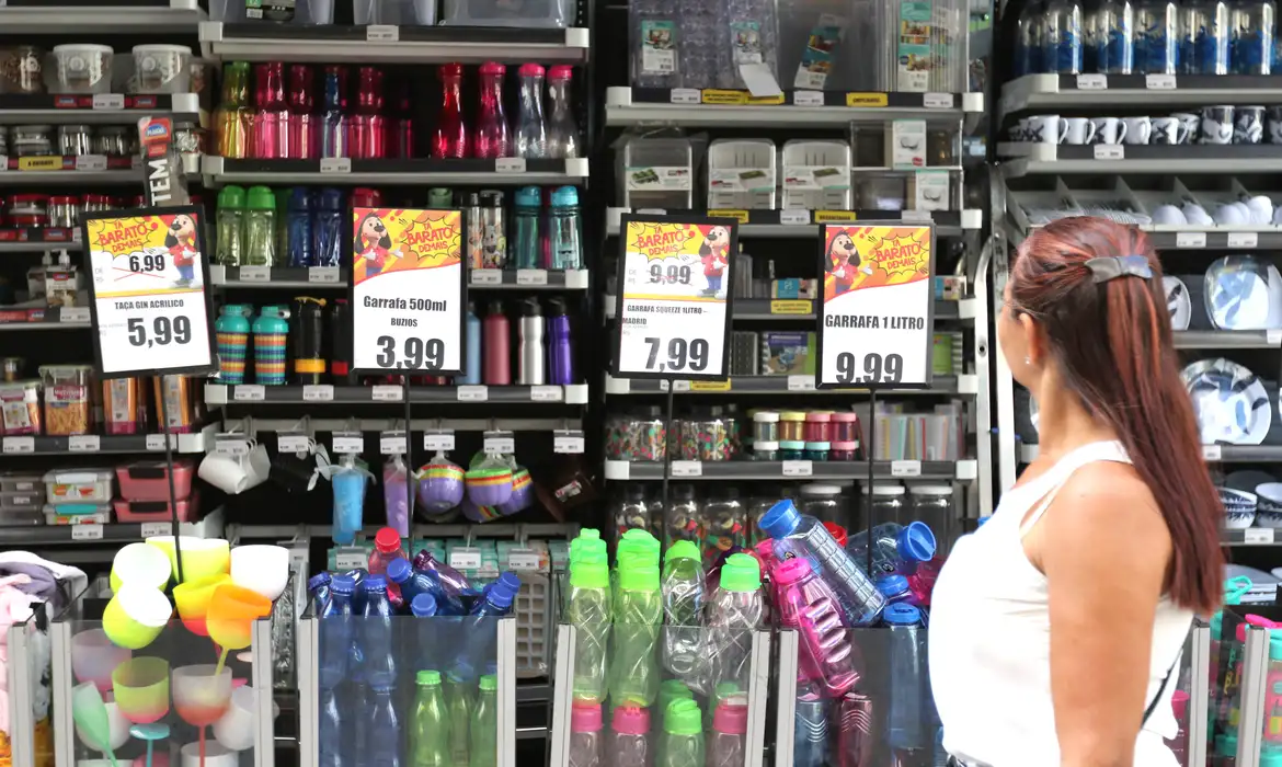 Compras em Loja de Utensílios Domésticos e Preços Baixos