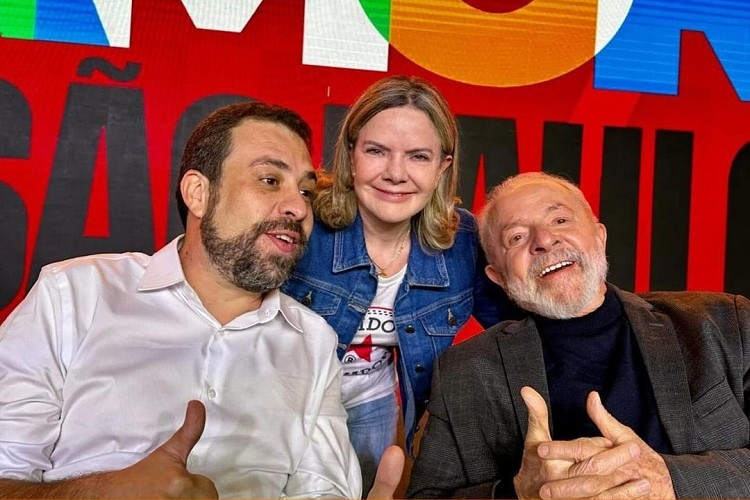 Lula, Janja e Márcio França: Colaboração e sorrisos