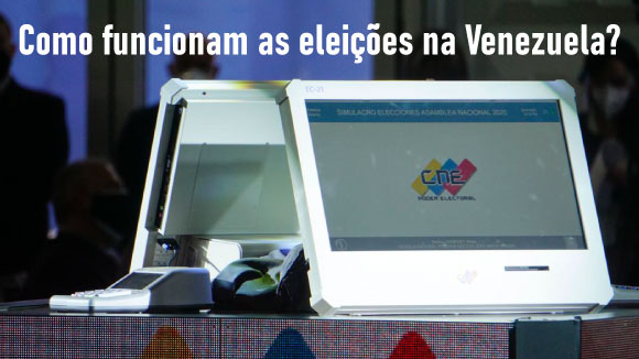 Eleições Venezuela: Máquina de Votação Eletrônica CNE