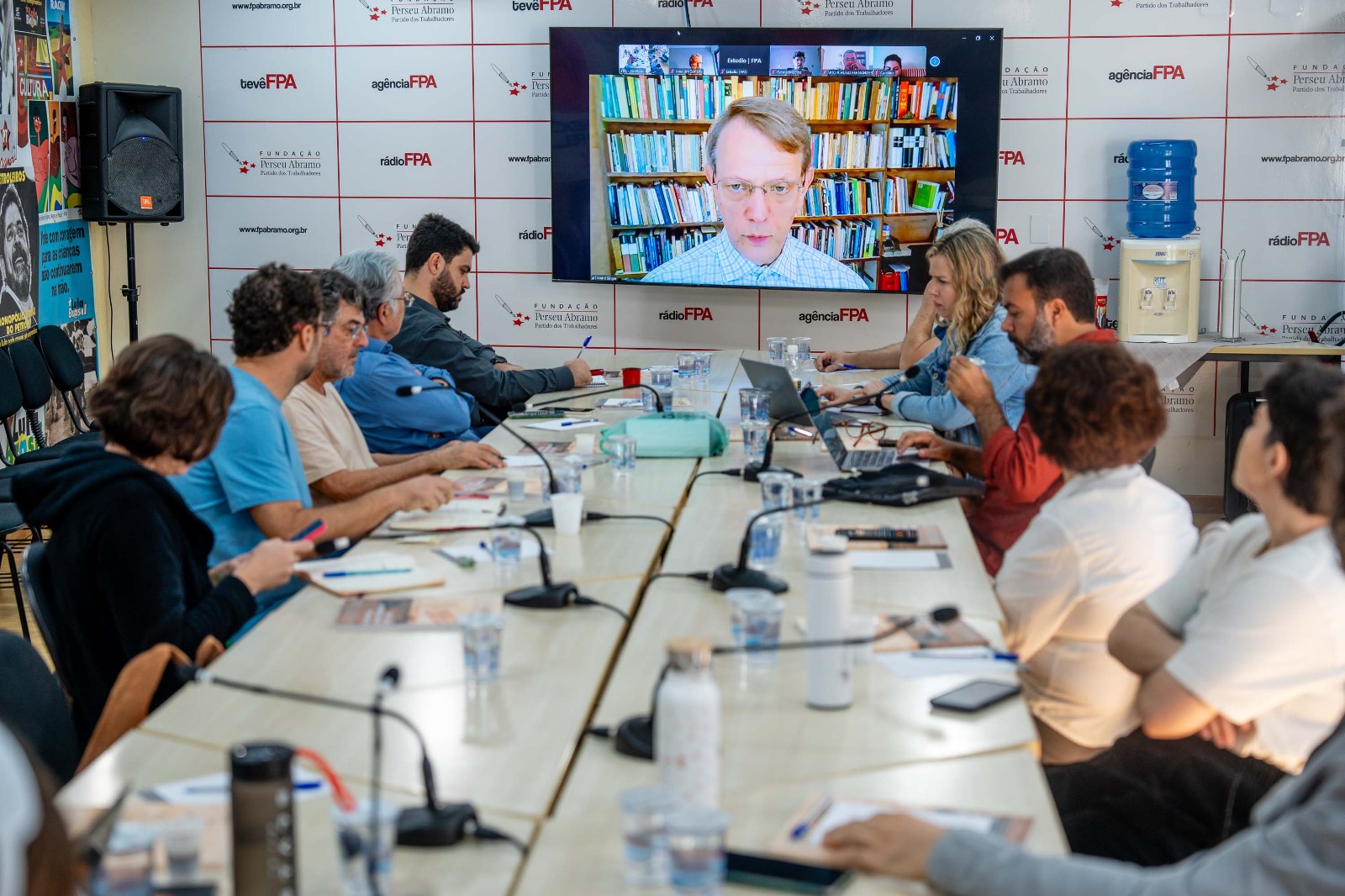 Encontro Fundação Perseu Abramo: Diálogo e Colaboração Híbrida